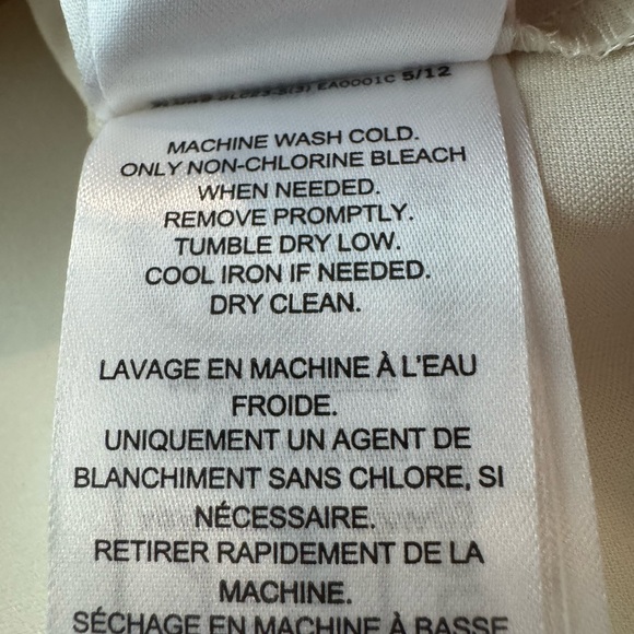 NWT Polo Ralph Lauren Winter Cream Sleeveless Dress Size 8 - Picture 7 of 10